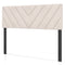 Linen Upholstered Headboard for Full and Queen Size Bed Frames
