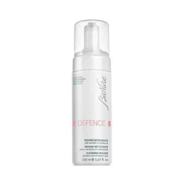 BioNike Defence Cleansing Mousse 150ml - Gentle Face Cleanser for Sensitive Skin, Makeup Remover