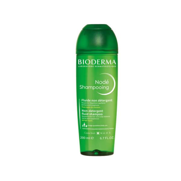 Bioderma Node Fluid Shampoo - Gentle, Non-Damaging Hair Care for All Hair Types, Frequent Use Shampoo for Soft & Shiny Hair