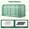 Mini Tunnel Greenhouse with Roll-up Zipper Door