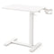 Mobile Standing Desk Height Adjustable Overbed Bedside Table with Cup Holder