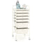 6 Drawers Rolling Storage Cart Organizer