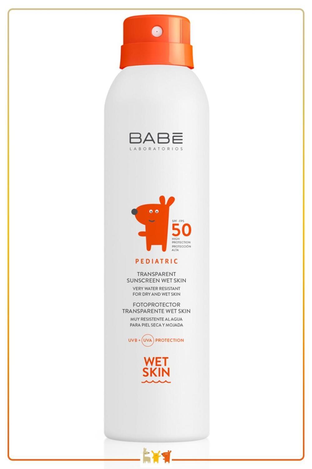 Babe Pediatric Transparent Sunscreen - SPF 50+ | 200 ml