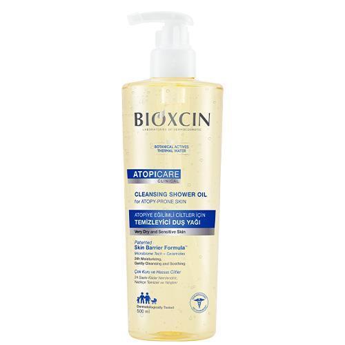 Bioxcin Atocare: Gentle Cleansing Shower Oil for Dry, Sensitive Skin - Moisturizing Body Wash (16.91 fl oz)