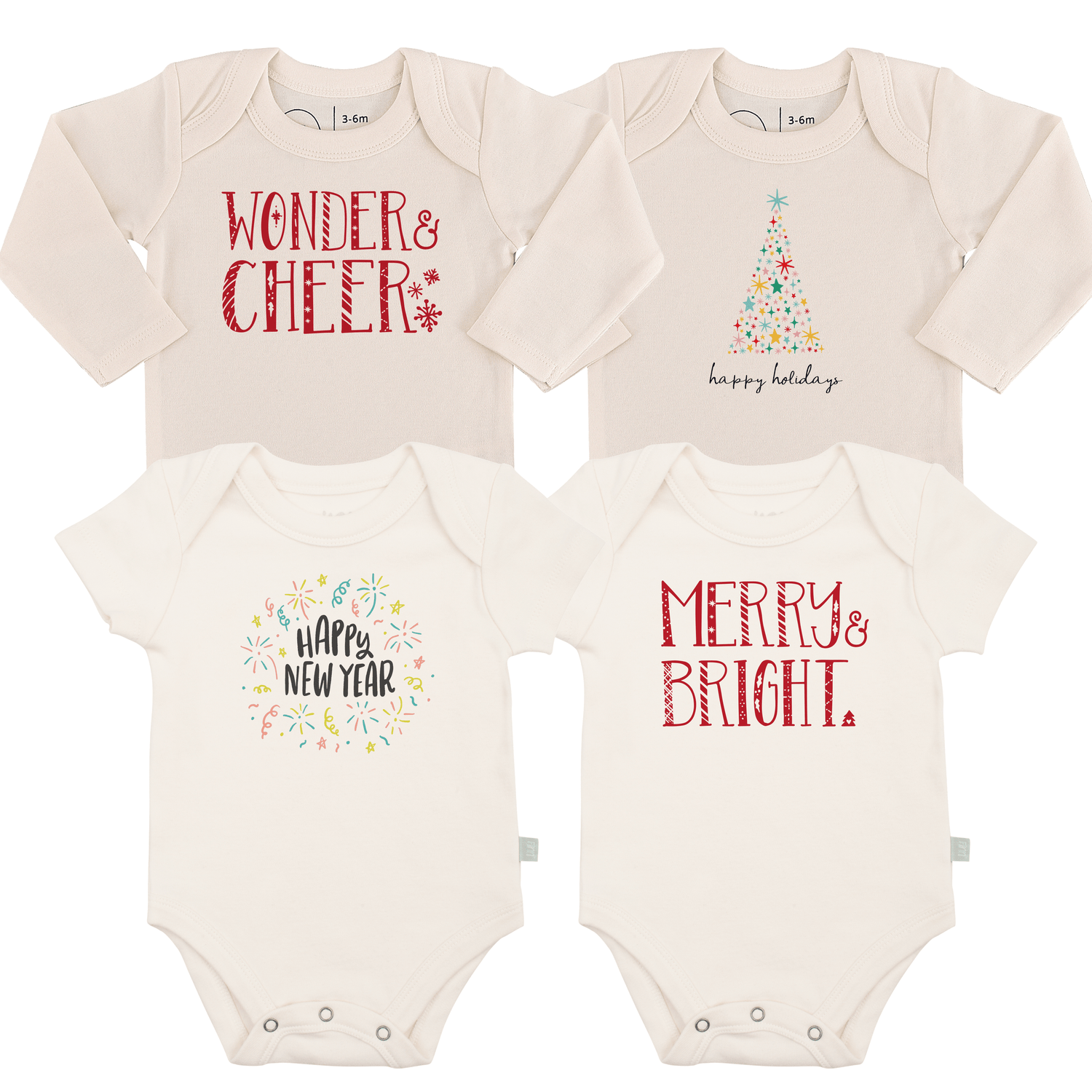 graphic bodysuit set | holiday season 4 pack + 1 free
