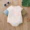 Newborn Solid Color Fashion One-piece Toddler Jumpsuit