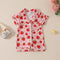 Printed Fashion Personalized Girls' Bow Jumpsuit
