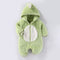 Autumn And Winter Clothes For Babies Baby Thick Warm Long Sleeves Romper Fleece-lined
