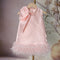 Summer New Patchwork Mesh Girls' Dress
