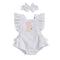 Girls' Fashion Little Daisy Printed Romper