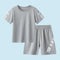 Children's Short Sleeve Quick Drying Clothes Suit Outdoor Breathable Sportswear