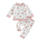 Children's New Flower Print Sweater Suit