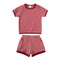 Summer Soft Short Sleeve Shorts Suit