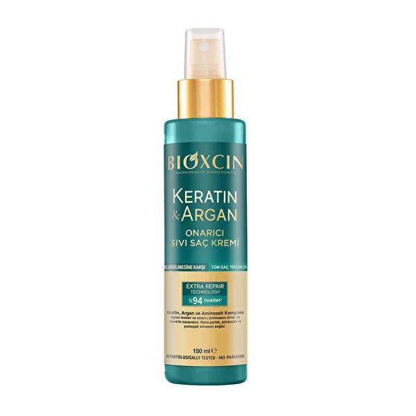 Bioxcin Keratin & Argan Hair Treatment - Nourishing, Repairing, Hypoallergenic, Dermatologically Tested - 5.07 fl oz