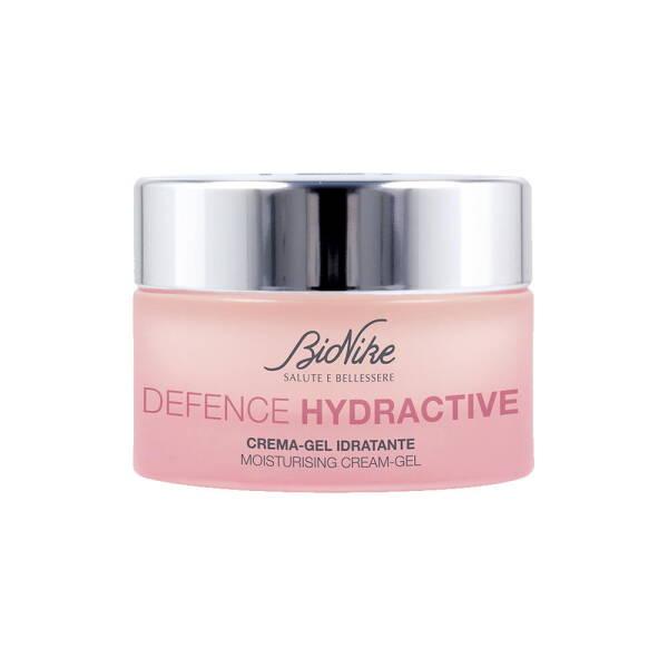 BioNike Defence Hydractive Moisturizing Cream-Gel: Intense Skin Hydration, Radiance Boosting with Hyaluronic Acid - Normal Skin Face Moisturizer