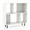 Open Shelf Bookcase with 4 Compartments