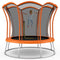 10 Feet Unique Flower Shape Trampoline with Galvanized Steel Frame