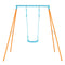 Outdoor Heavy Duty Metal Toddler Swing Set with Stand
