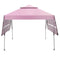 10 x 17.6 Feet Outdoor Instant Pop-up Canopy Tent with Dual Half Awnings