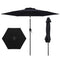 7.5 feet Outdoor Patio Heavy Duty Market Umbrella with Push Button Tilt