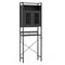 Over-The-Toilet Storage Cabinet with Heavy-Duty Metal Frame 2-door Freestanding