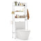 3-Tier Over The Toilet Storage Shelf with Adjustable Bottom Bar