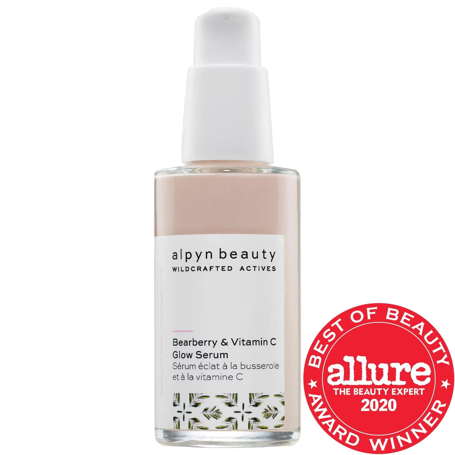 Alpyn Beauty Vitamin C & Bearberry Instant Brightening Serum - Natural Anti-Aging Skincare, Brightening Serum, Vegan & Cruelty-Free
