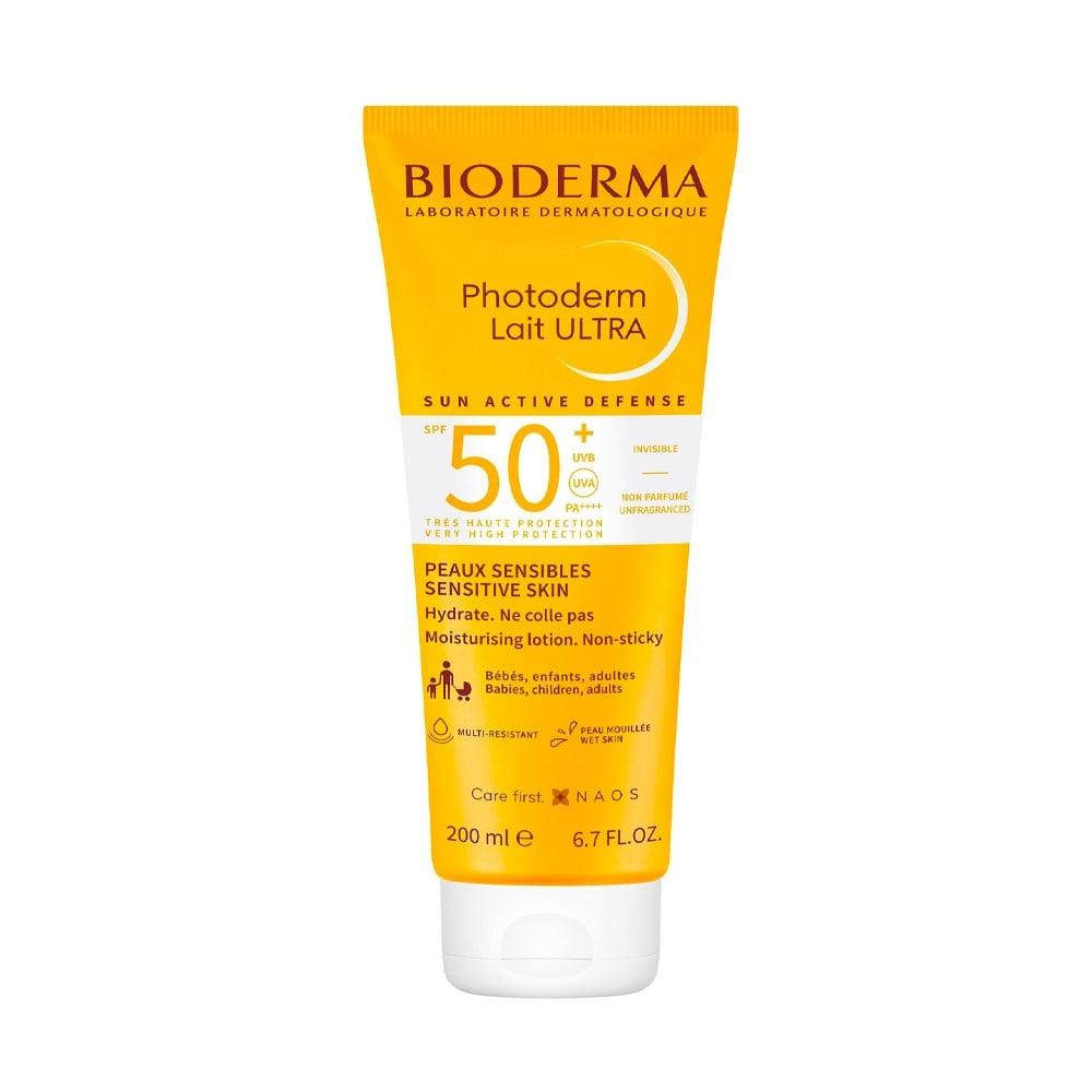 Bioderma Photoderm Lait Ultra SPF 50+ Sunscreen Lotion for Sensitive Skin - 200ml