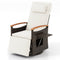 Patio Rattan 360° Swivel Recliner Chair with Adjustable Backrest and Footrest
