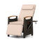 Patio Wicker Recliner Chair with Adjustable Backrest and Footrest