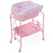 Folding Baby Changing Table with Bathtub and 4 Universal Wheels
