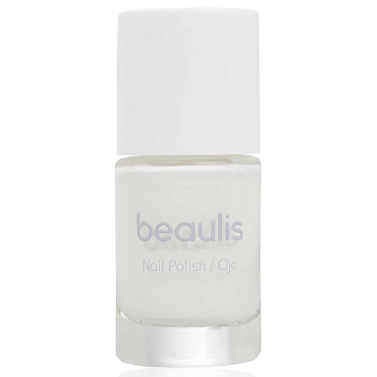 Beaulis French Manicure Kit - Easy At-Home Nail Care Set with Nail Guides and Polish