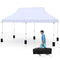10 X 20 FT Pop up Canopy Tent Foldable Portable Outdoor Gazebo with Carry Bag-Blue