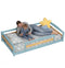 Twin Montessori Floor Bed with Safety Guardrails