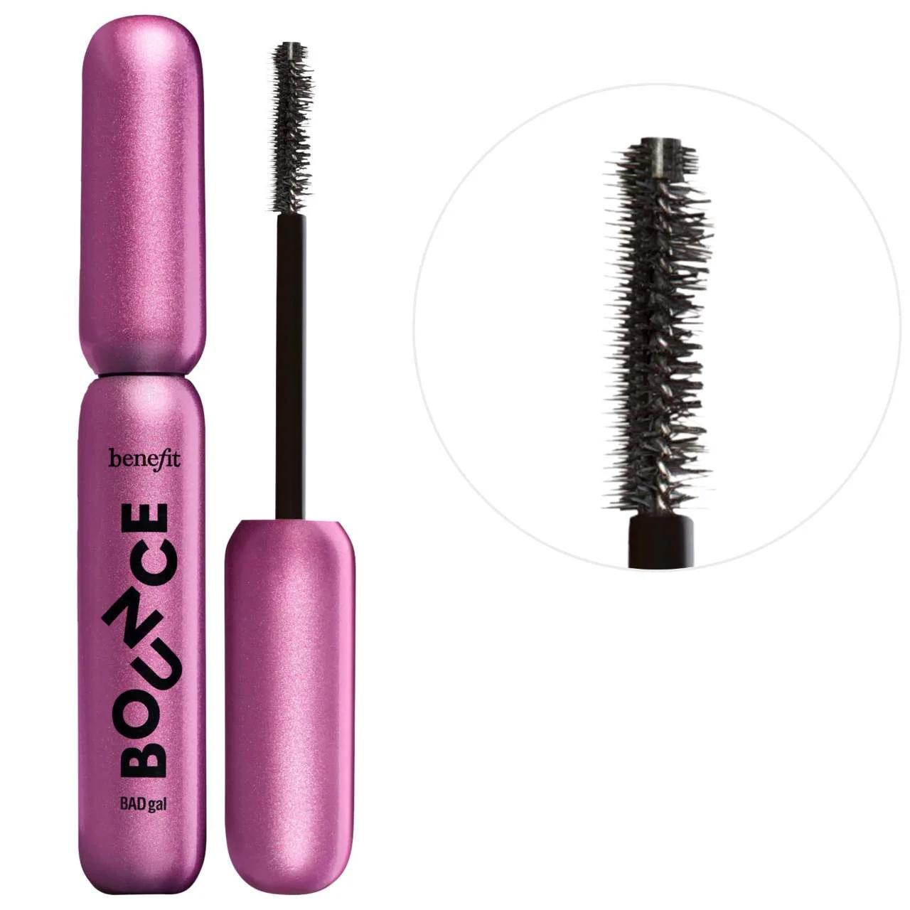BADgal Volumizing Mascara - 242% Volume Boost, Vegan & Cruelty-Free, Long-Lasting, Dual-Sided Brush for Fuller Lashes