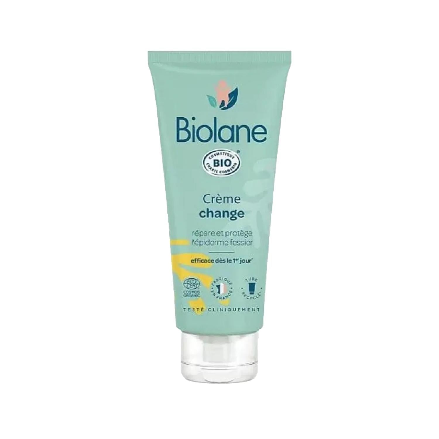 Biolane Organic Diaper Cream - Natural Baby Skin Care for Diaper Rash Relief