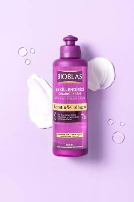 Bioblas Repair & Styling Hair Cream: Restore, Strengthen, and Shine Ð Leave-In Treatment for Damaged Hair & Breakage Prevention