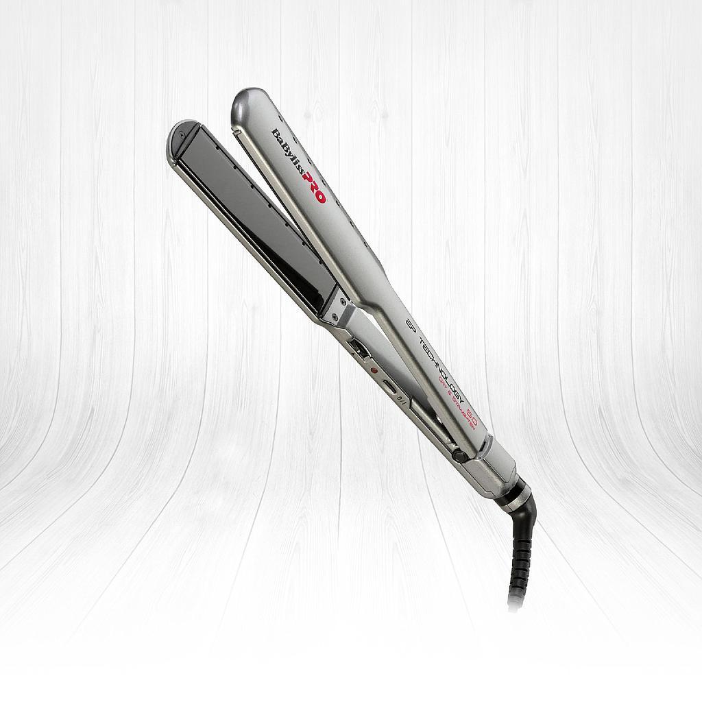BaByliss PRO BAB2073EPE Wet Dry Hair Straightener - Professional Grade Styling for Curly & Wavy Hair