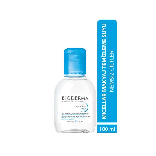 Bioderma Hydrabio H2O Cleansing Water - Gentle Micellar Solution for Dry, Sensitive Skin - 3.38 fl oz