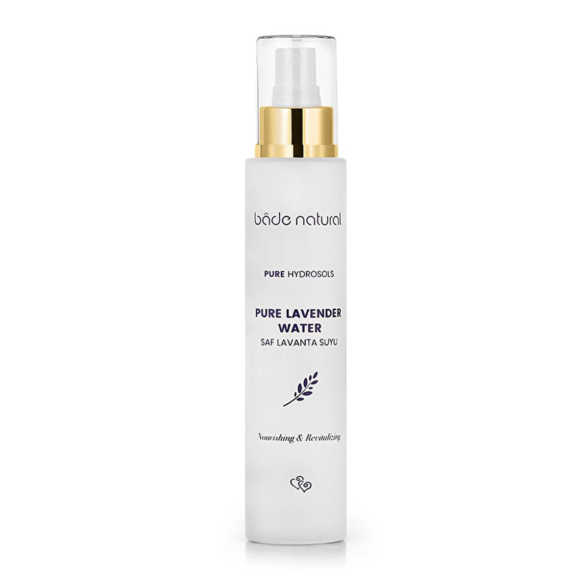 Bade Natural Lavender Water Facial Toner - 100% Pure, Soothing, Refreshing & Hydrating - Gentle Toner for All Skin Types