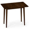 Rectangular Wooden Dining Table for 2-4 34 Inch Farmhouse Solid Wood Kitchen Table