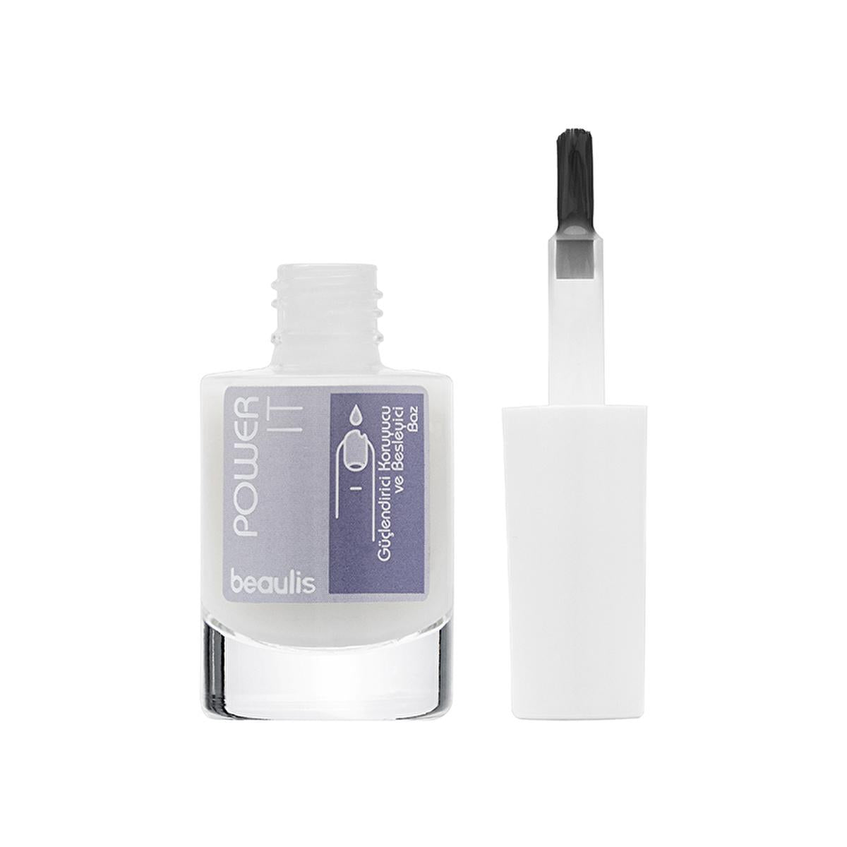 Beaulis Power It Nail Nourisher 999 Transparent - Nourishing Nail Care for Strong & Shiny Nails