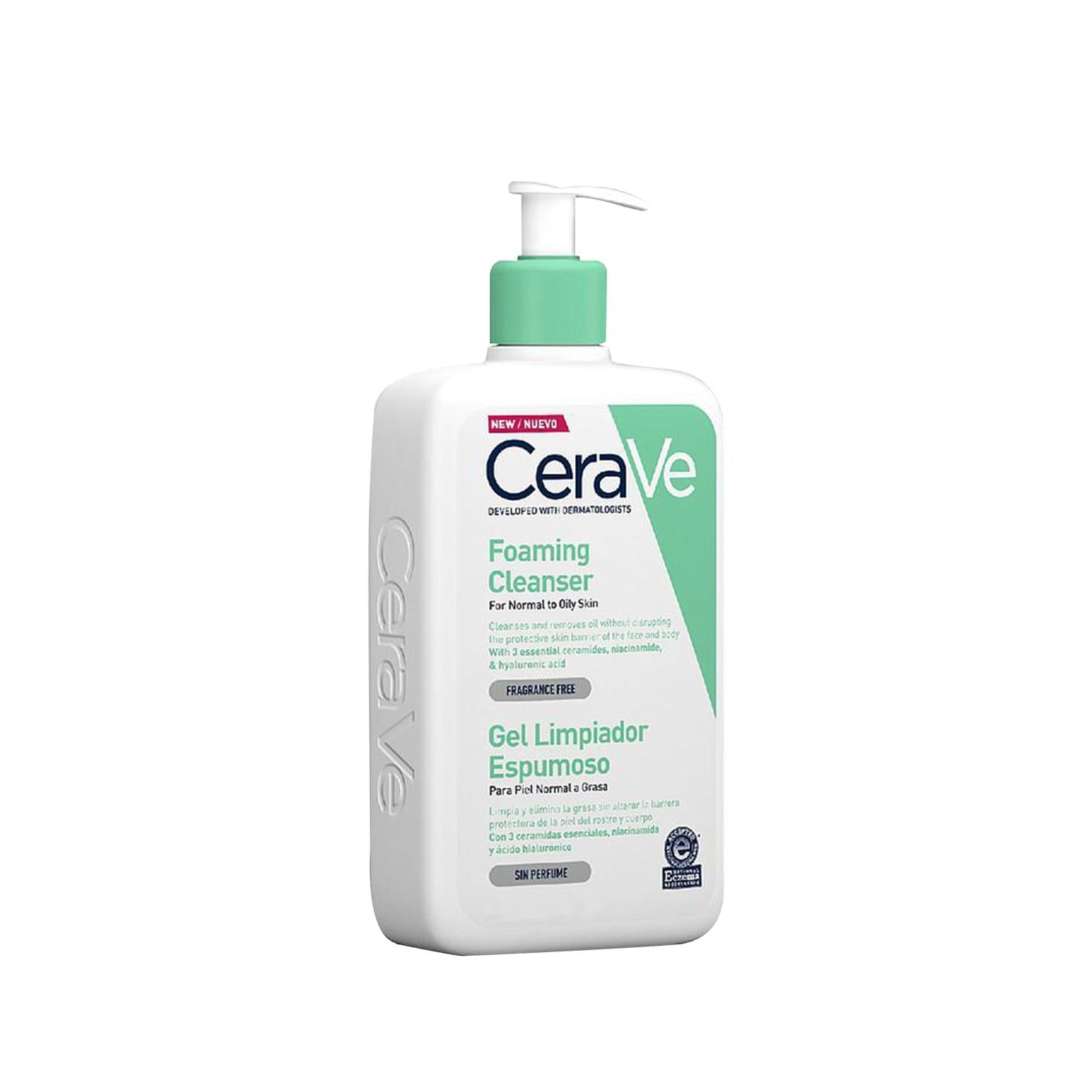 CeraVe Foaming Cleanser, 236ml - Gentle Skincare for Sensitive Skin