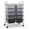 10-Drawer Rolling Storage Cart