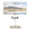 Rolling TV Stand on Wheels Mobile TV Cart for 32-75 Inch TVs Portable AV Cart
