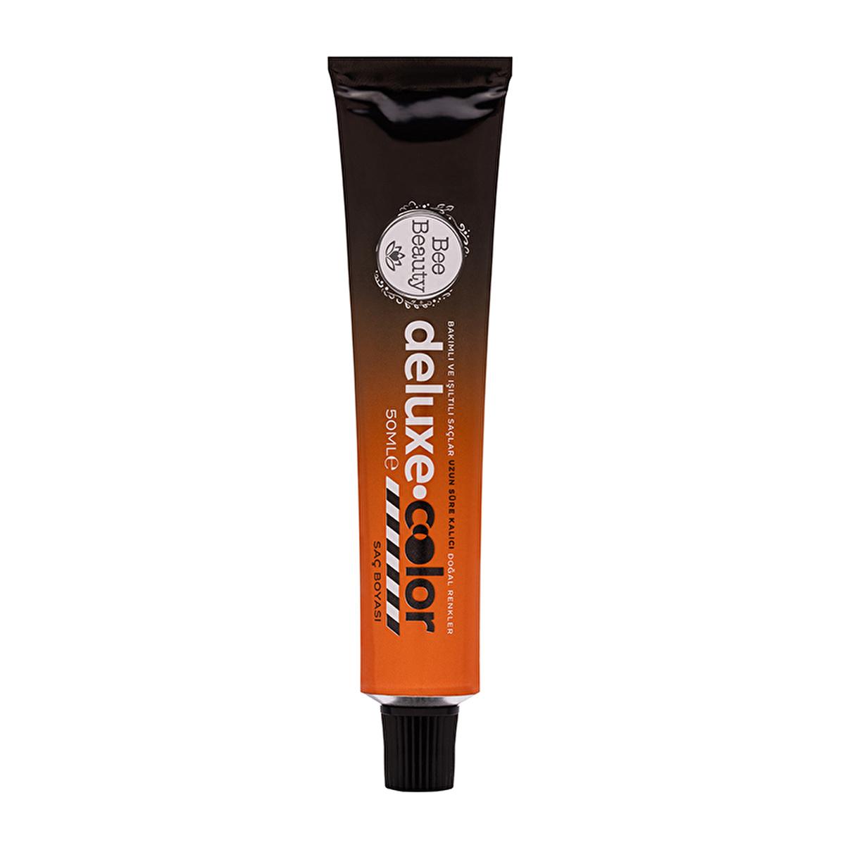 Bee Beauty Coffee Brown Hair Dye 4.0 - 50ml Tube, Permanent Hair Color with Ammonia and Phenylenediamines