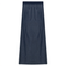 Long Cotton Skirt With Ribbed Elastic Waistband
