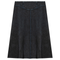 Ladies Short Denim Wash Skirt With Seam Down The Center