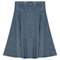 Ladies Denim Stretch Short Skirt