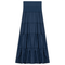 Ladies Tiered Maxi Gauze Skirt